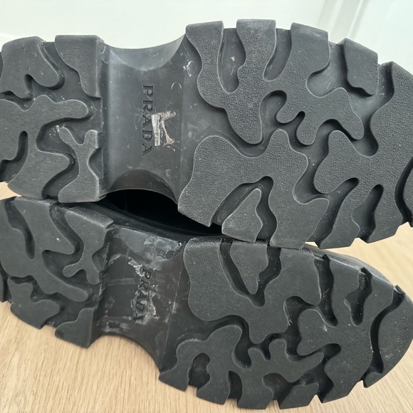 Prada Men's Platform/Combat Boots Size 11 100% Authentic - Picture 3 of 8